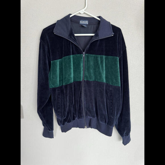 Vintage‎ Honors Velour Track Suit Mens - Picture 1 of 7